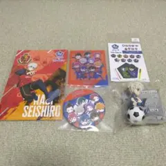 新品未開封Jリーグ×ブルーロック書き下ろしイラスト4点セット＆凪プチっとのりマス