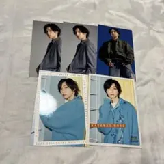 堀夏喜 フォトカード トレカ 5点セット