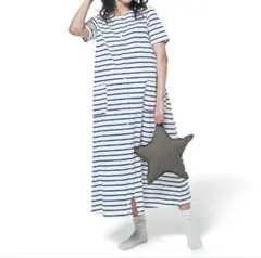 マタニティサイズ2WAYワンピースパジャマ 【産前・産後