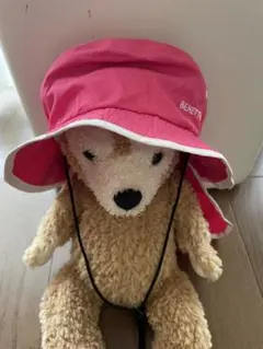 BENETTON ピンク サンバイザー付きハットのサムネイル