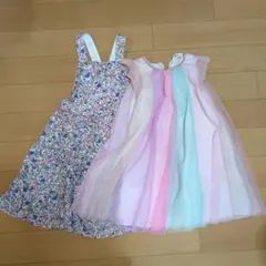 【2枚セット】H&M120 ワンピース