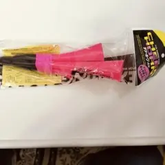 希少品] 応援グッズ チアホーン プラ製 4連 新品・未使用※値下げ不可