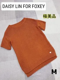 【極美品】デイジーリンフォクシー シルク100% 半袖ニットのサムネイル