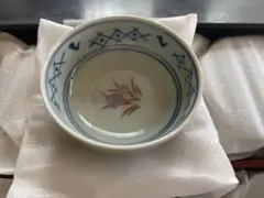 <未使用> 有田焼 西峰作 染錦小花珍味鉢のサムネイル