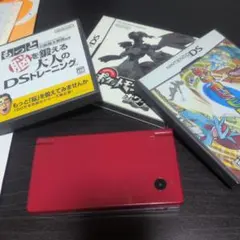 翔*太様 レッド ニンテンドーDS本体とソフト3本セット