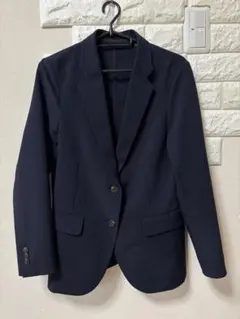 UNIQLO ユニクロ　感動ジャケット リラックスフィット ネイビー S