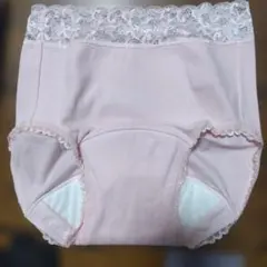 消臭快適ショーツ　ピンク レース付き サニタリーショーツ　お値下げしました
