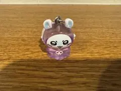 ちいかわ カプセルトイ パープル フード付きマスコット