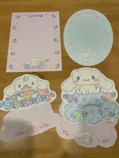 シナモンロール　レターセット　平成レトロ