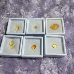 8-38メキシコ産ファイアオパール ルース 6ケースセット