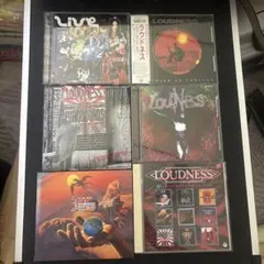 【美品】LOUDNESS CD 6枚セット