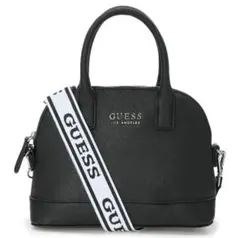 GUESS ショルダーバッグ 2way ブラック ロゴストラップ