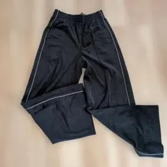 新品　GU　ベロアパンツ　黒