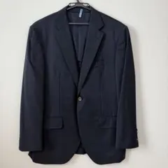 KASHIYAMA ネイビー　オーダーメイドジャケット D750