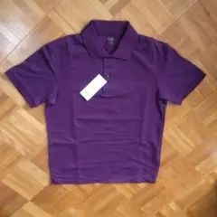 【新品・タグ付き】ユニクロ ドライカノコポロシャツ パープル XS