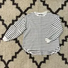 coca ボーダーカットソー ラウンドカットソー 130