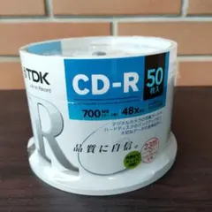 TDK CD-R 50枚入　700MB データ用のサムネイル