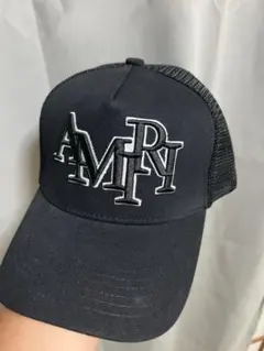 AMIRI ロゴ メッシュキャップ ブラック