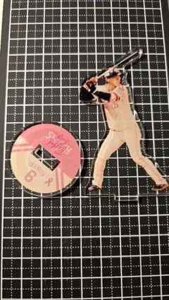 ソフトバンクホークス 今宮健太選手 アクリルスタンド ピンクフルデーVer