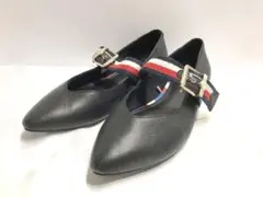 トミーヒルフィガー TOMMY HILFIGER パンプス ■ 24cm 黒系のサムネイル
