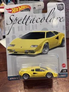 絶版ホットウィール1/64?ランボルギーニカウンタックLP5000QVイエロー