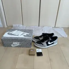 【☆Nike Air Jordan☆】1 Low ブラックセメント 27cm