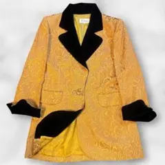 極美品✨クリスチャンディオール ヴィンテージ ベロア テーラードジャケット ラメ