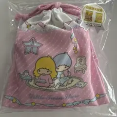 キキララ　リトルツインスターズ 巾着 小物入れ　サンリオ　sanrio