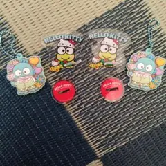 サンリオぷっくりラバマスグミ５　100均アクスタ