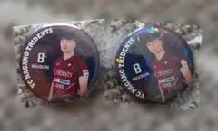 VC長野トライデンツ PLAY缶バッジ（2025~2026）ノーマル中島選手8