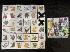 ポケモンデコチャラシールホルダーセット