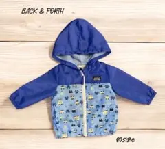 BACK & FORTH フード付きナイロンアウター 80サイズ