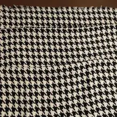 売り尽くし！！ ハウンドトゥースパターン生地 大判