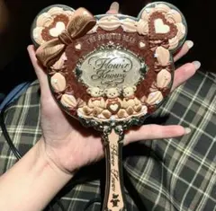 セールフラワーノーズ　スウィーティーベア　コレクション　ハンドミラー　ブラウン