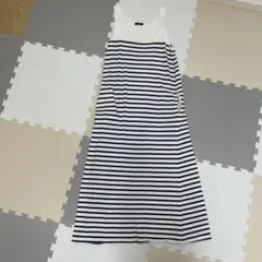 Discoat ストライプ ノースリーブ ワンピース