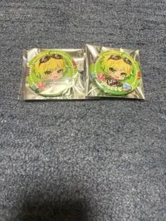 はめふら ニコル 缶バッジ 2点セット - メルカリ