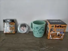 ハイキュー　グッスマくじ　F賞 及川　コップ　缶バッジセット