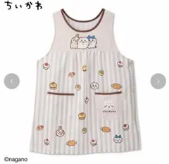 【新品タグ付き】ちいかわ エプロン ストライプ柄のサムネイル