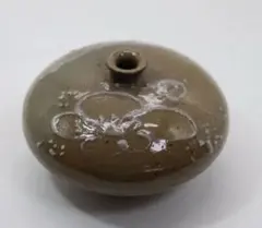 アンティーク 骨董 古伊万里 ミニ一輪挿し 豆徳利 花瓶 手描き カエル