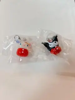 サンリオキャラクターズ いちごめじるしアクセサリー　クロミ　ウサハナ