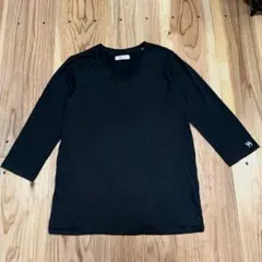 H.R.MARKET ランチマーケット Vネック七部袖Tシャツ ラクダ刺繍 2のサムネイル
