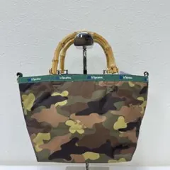 LeSportsac 迷彩柄 バンブーハンドル Sサイズ LeSportsac 迷彩柄 バンブーハンドル Sサイズ LeSportsac 迷彩柄