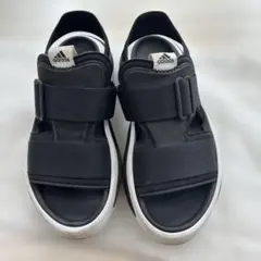 adidas メハナサンダル ブラック 25.5