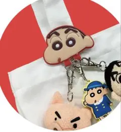 【新品未開封】クレヨンしんちゃん　しんのすけ キーチェーンステーション 約4cm