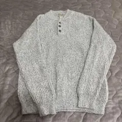 L.L.Bean ヘンリーネックセーター 90s オーストラリア製
