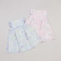 【11月末まで】センスオブワンダー ファミリア 花柄 ワンピース 90