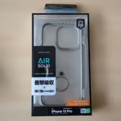 iPhone 15 Pro ケースAIRSOLID 衝撃吸収 ラスタバナナのサムネイル