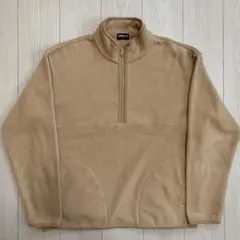 ユニクロ OLD UNIQLO 長袖 ハーフジップ フリース ブルゾン 古着