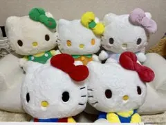 値下げしました！ サンリオ ハローキティ BIGぬいぐるみ 5体まとめ売り