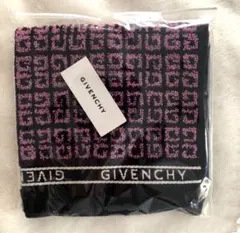 新品 GIVENCHY タオルハンカチ 1枚 ロゴ エレガント 上品 ハンカチ